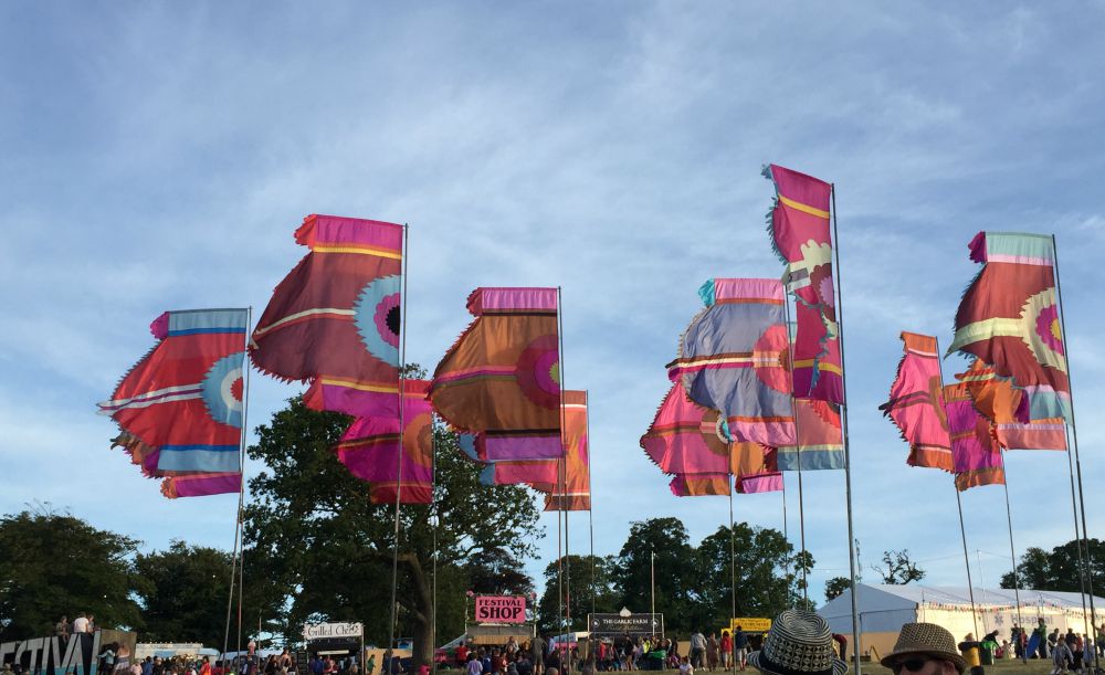 Camp Bestival Flags