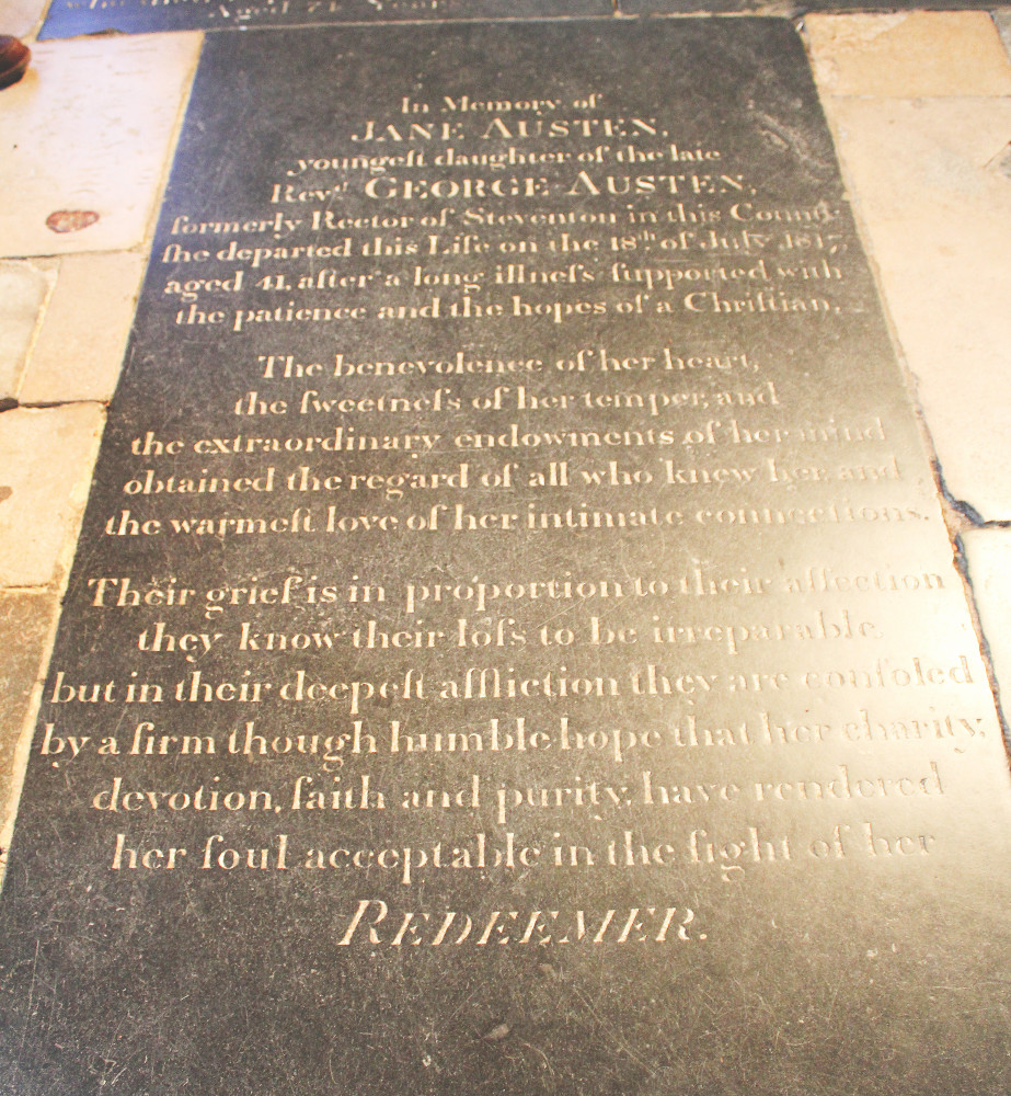Jane Austen Grave